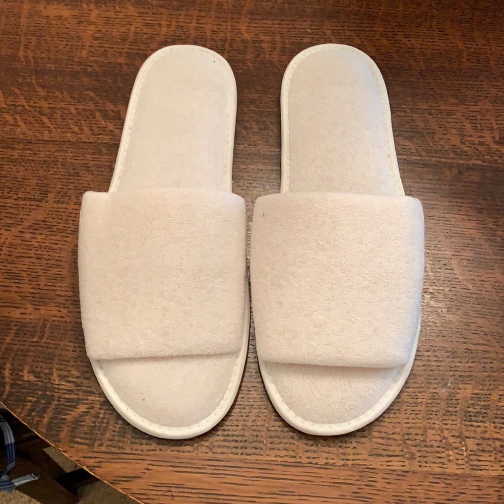 Boca Terry Slippers Size Large